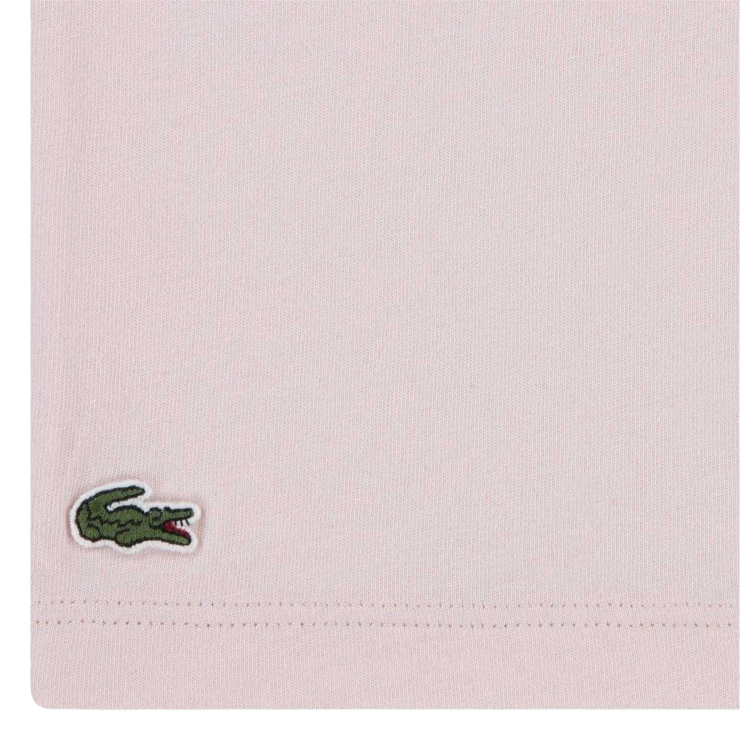 White - Side - Lacoste Childrens-Kids Paris Logo Regular T-Shirt