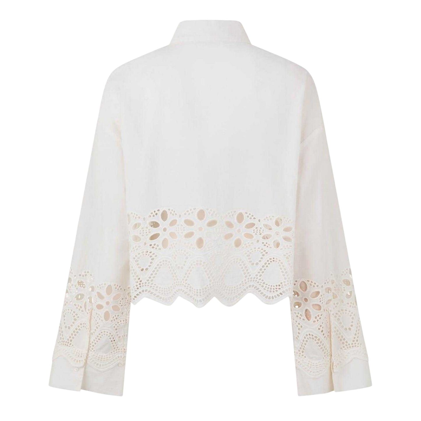 Gardenia - Back - Edited Womens-Ladies Sophia Cotton Blouse