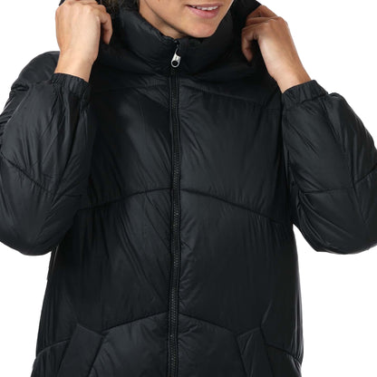 Black - Lifestyle - Vero Moda Womens-Ladies Uppsala Long Padded Jacket