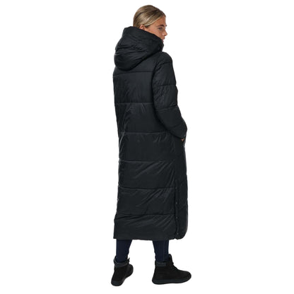 Black - Back - Vero Moda Womens-Ladies Uppsala Long Padded Jacket