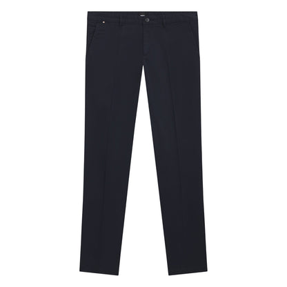 Dark Blue - Front - Boss Mens Crigan 3 Chinos