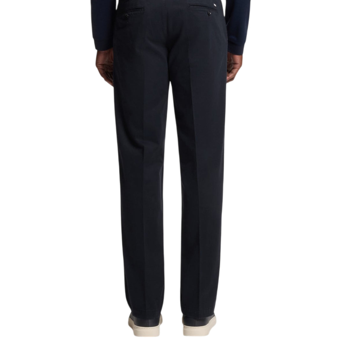 Dark Blue - Back - Boss Mens Crigan 3 Chinos