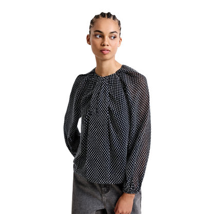 Black - Lifestyle - French Connection Womens-Ladies Stacey Blouse