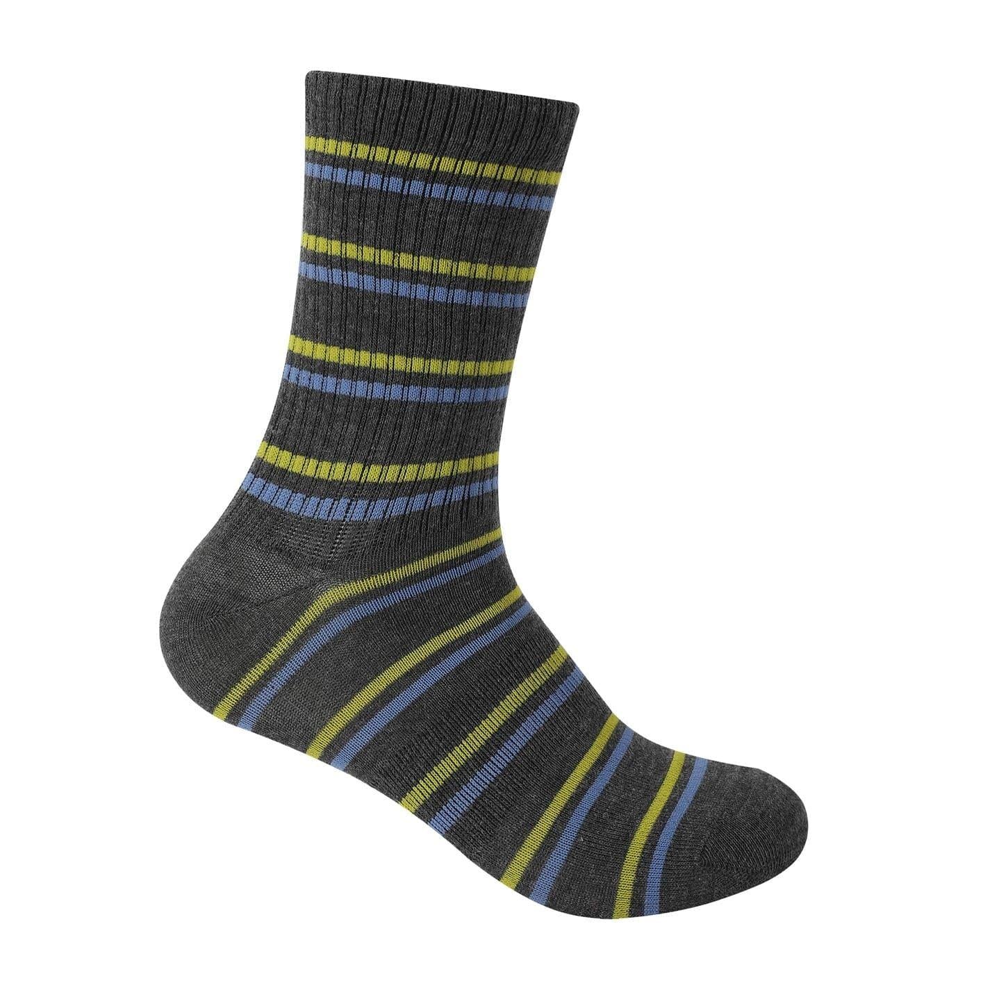 Multicoloured - Lifestyle - Hot Tuna Womens-Ladies Assorted Designs Crew Socks (Pack of 5)