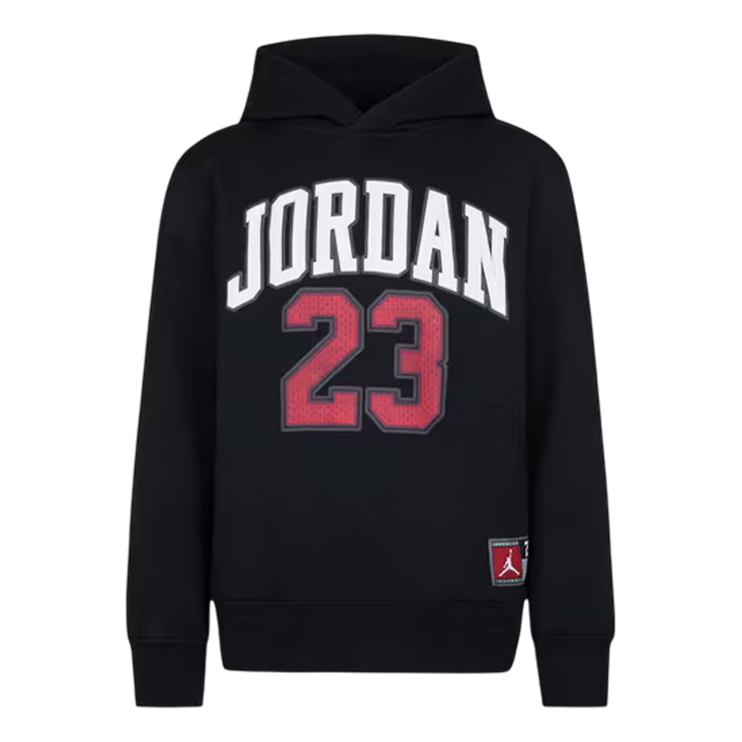 Black-Gold - Front - Nike Childrens-Kids Air Jordan 23 Hoodie