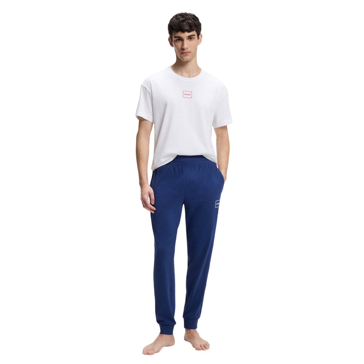 White - Lifestyle - Hugo Boss Mens Relaxed Fit T-Shirt