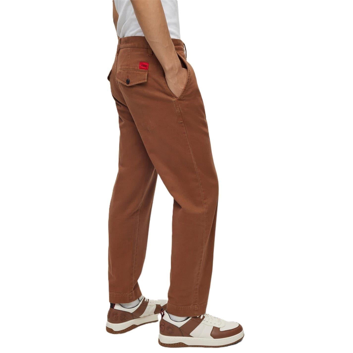 Rust-Copper - Lifestyle - Hugo Mens Zeebo Regular Chinos