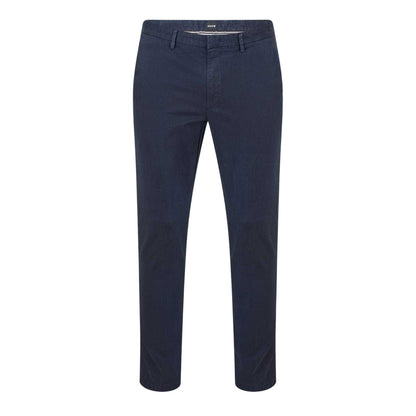 Dark Blue - Front - Boss Mens Kaito Chinos