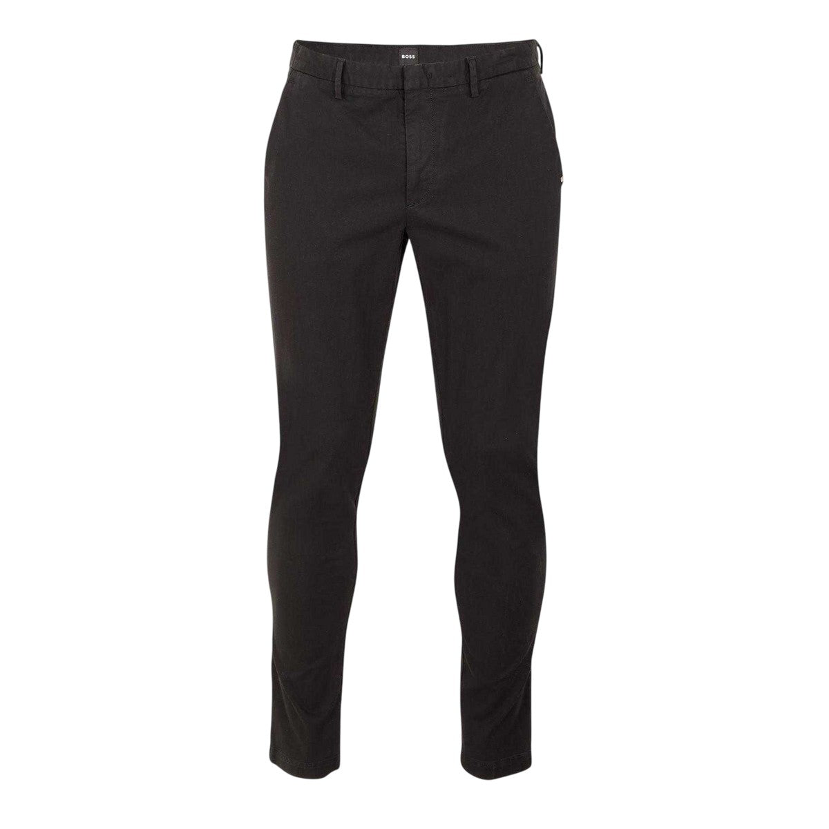 Black - Front - Boss Mens Kaito Chinos