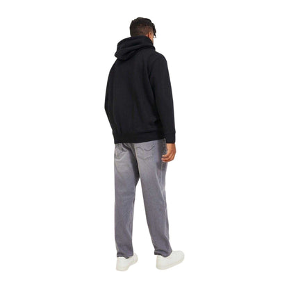 Black - Back - Jack And Jones Mens Vester Full Zip Hoodie