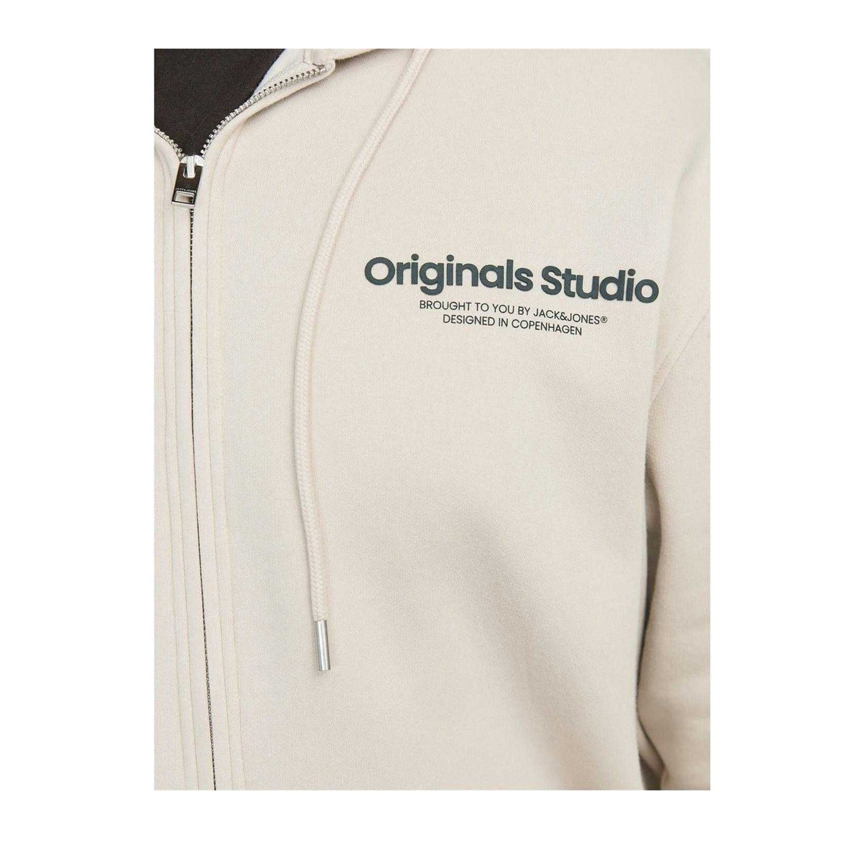 Moonbeam - Side - Jack And Jones Mens Vester Full Zip Hoodie