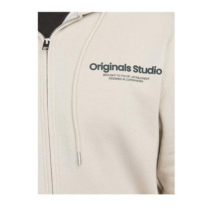 Moonbeam - Side - Jack And Jones Mens Vester Full Zip Hoodie
