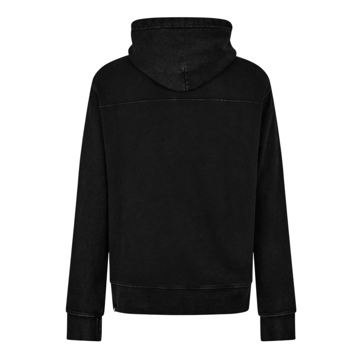 Black Faded - Back - Money Mens Patch Sweatshirt