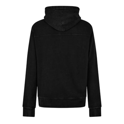 Black Faded - Back - Money Mens Patch Sweatshirt