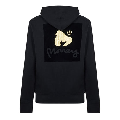Black - Back - Money Mens Full Zip Sweatshirt