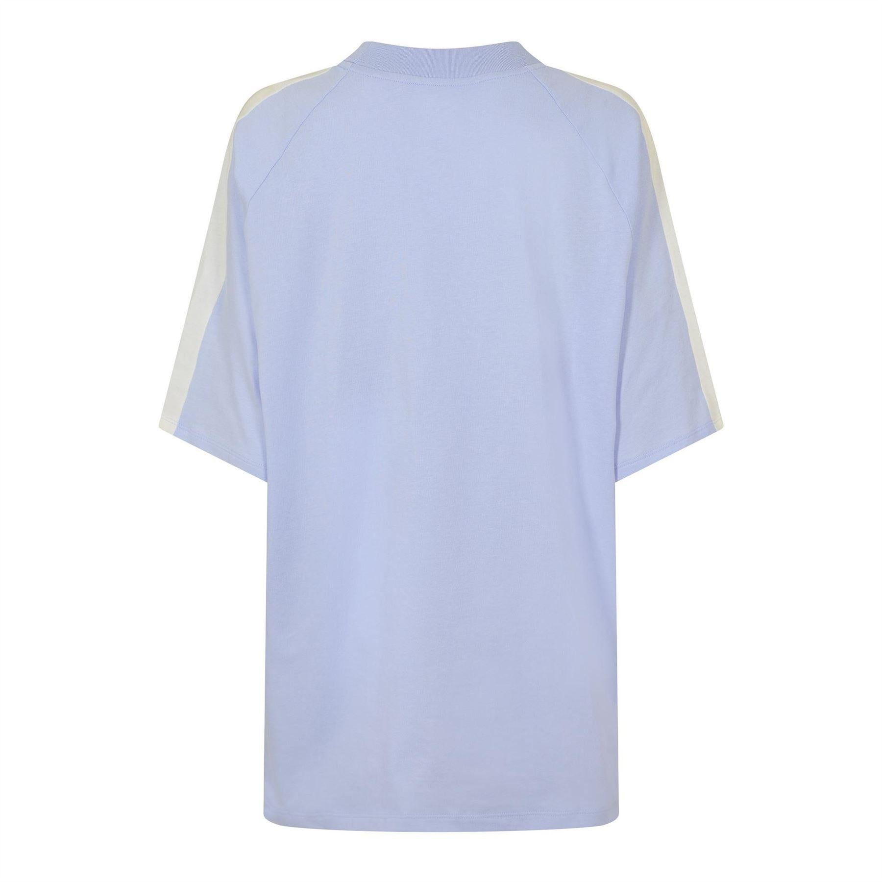 Lilac - Back - New Balance Womens-Ladies Heritage Oversized T-Shirt