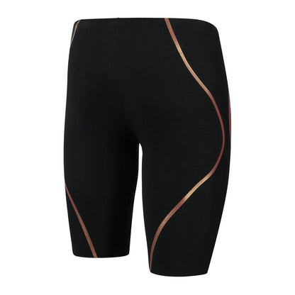 Black - Back - Speedo Mens Jammer Swimwear