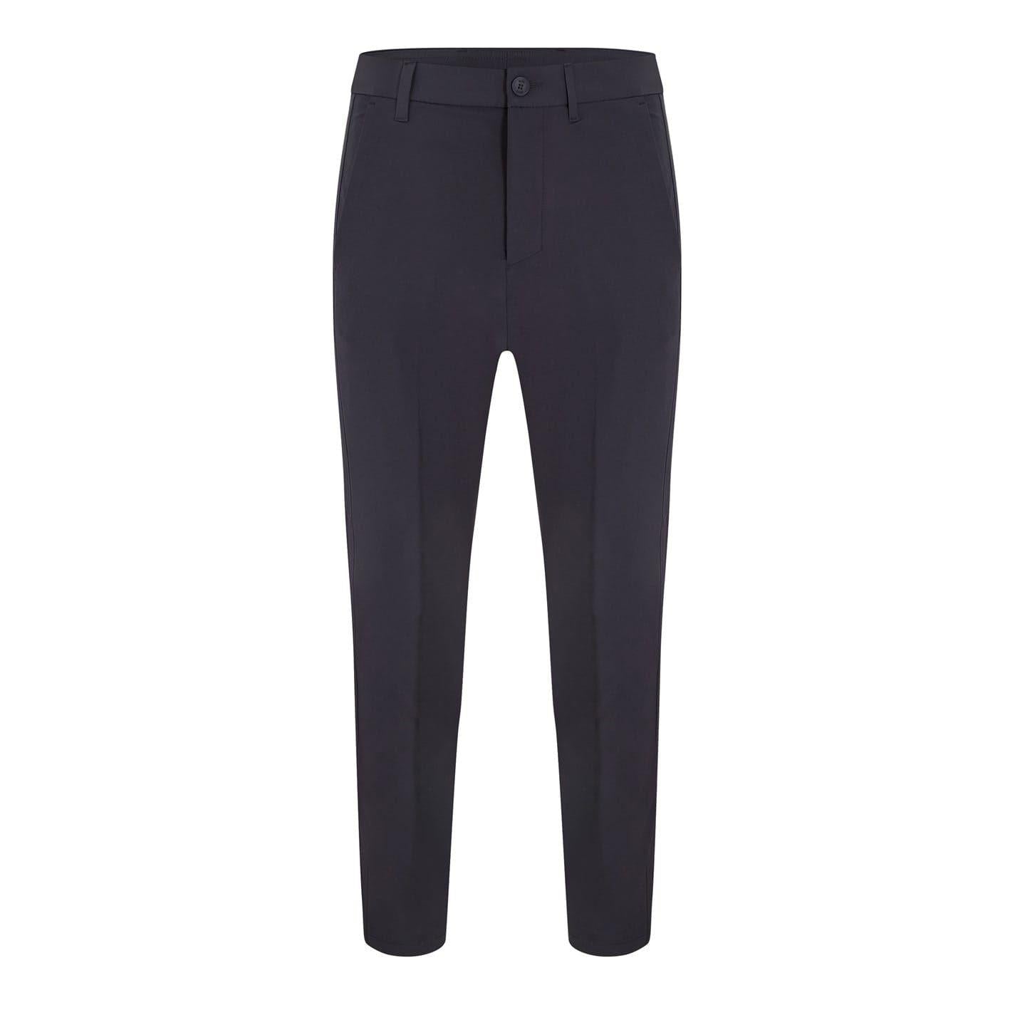 Dark Blue - Front - Boss Mens Commuter Chinos