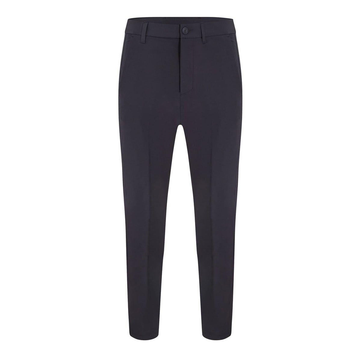 Dark Blue - Front - Boss Mens Commuter Chinos