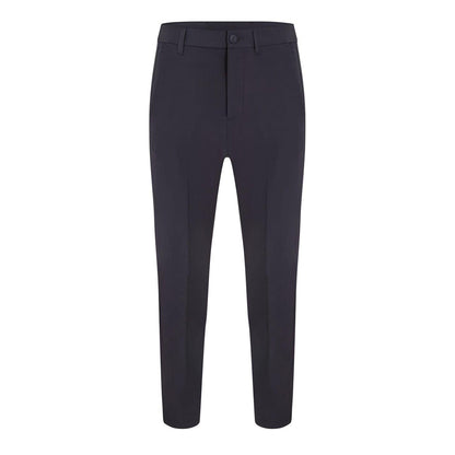 Dark Blue - Front - Boss Mens Commuter Chinos