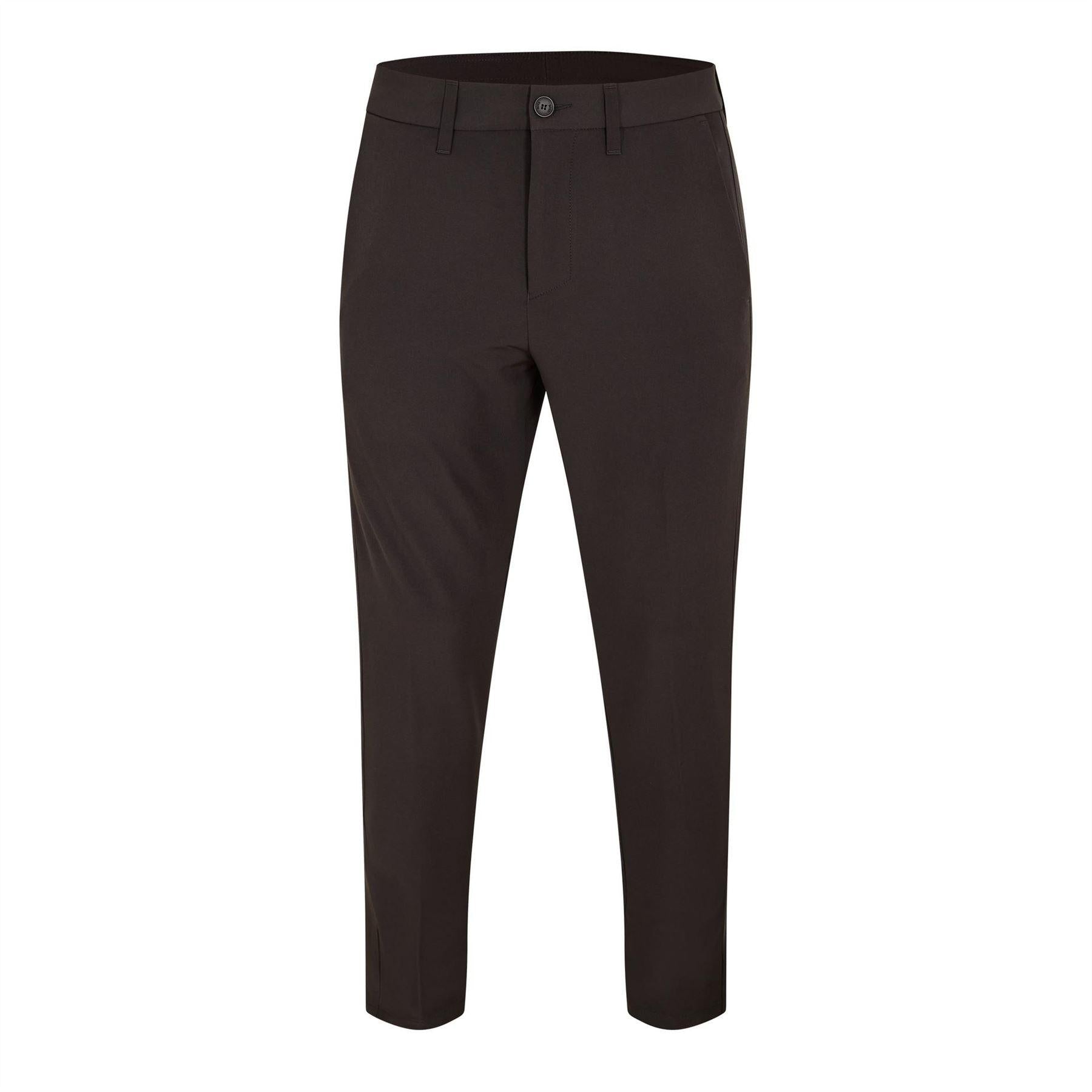 Black - Front - Boss Mens Commuter Chinos