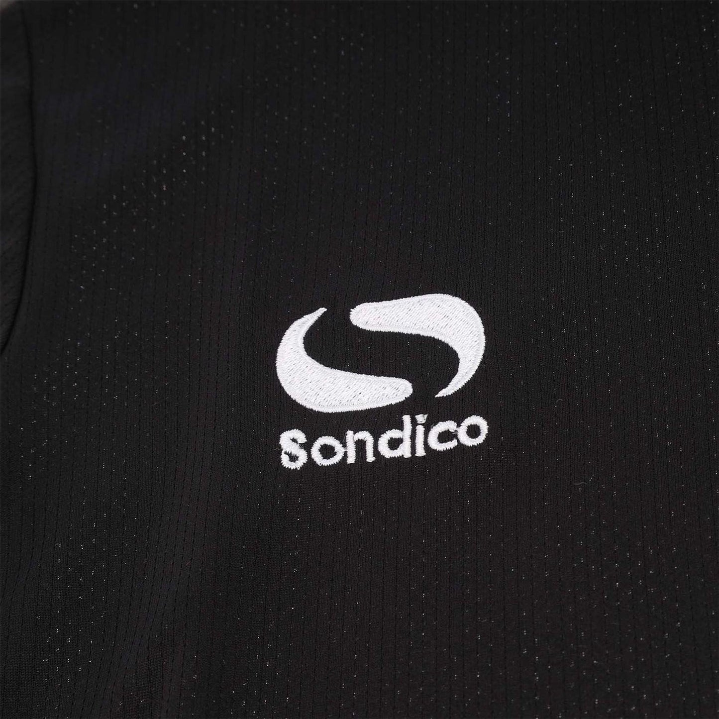 Black - Front - Sondico Boys Football Jersey
