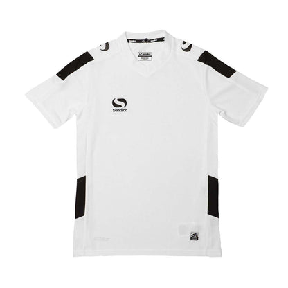 White - Front - Sondico Boys Football Jersey