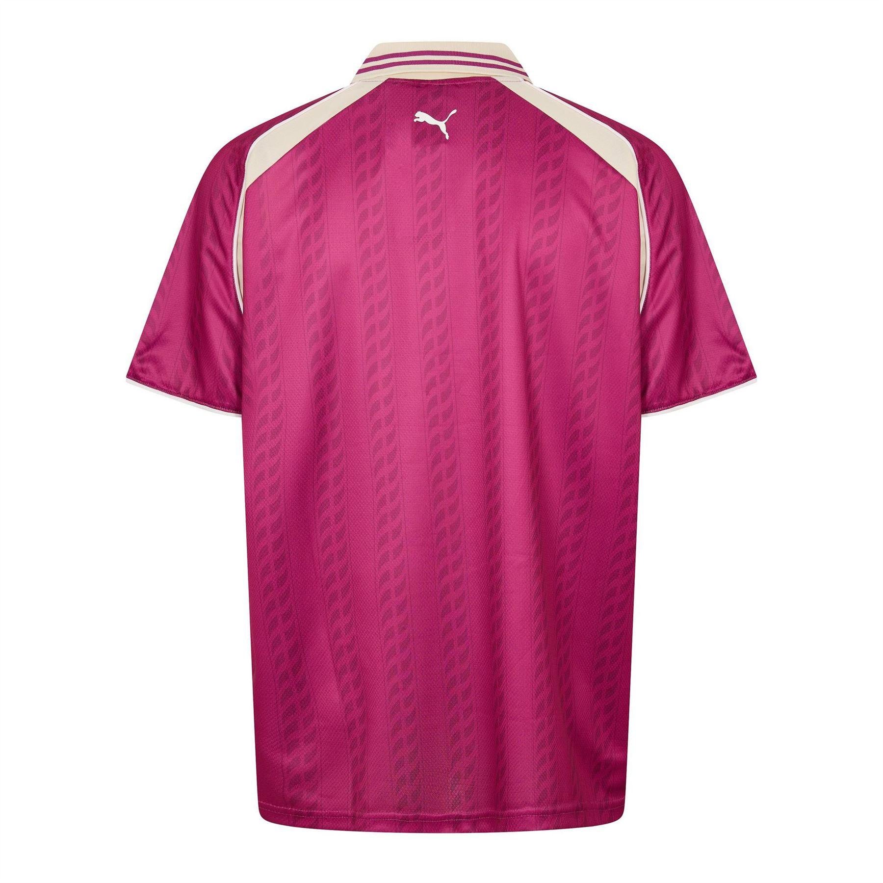 Magenta - Back - Puma Mens Archive Performance Jersey