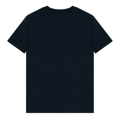 Blue - Back - Farah Childrens-Kids Jersey Crew Neck T-Shirt