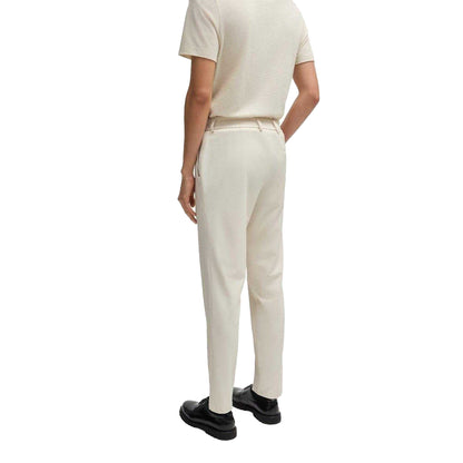 White - Back - Boss Mens Genius Chinos