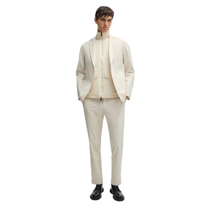 White - Lifestyle - Boss Mens Genius Chinos