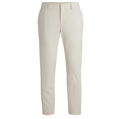 White - Front - Boss Mens Genius Chinos
