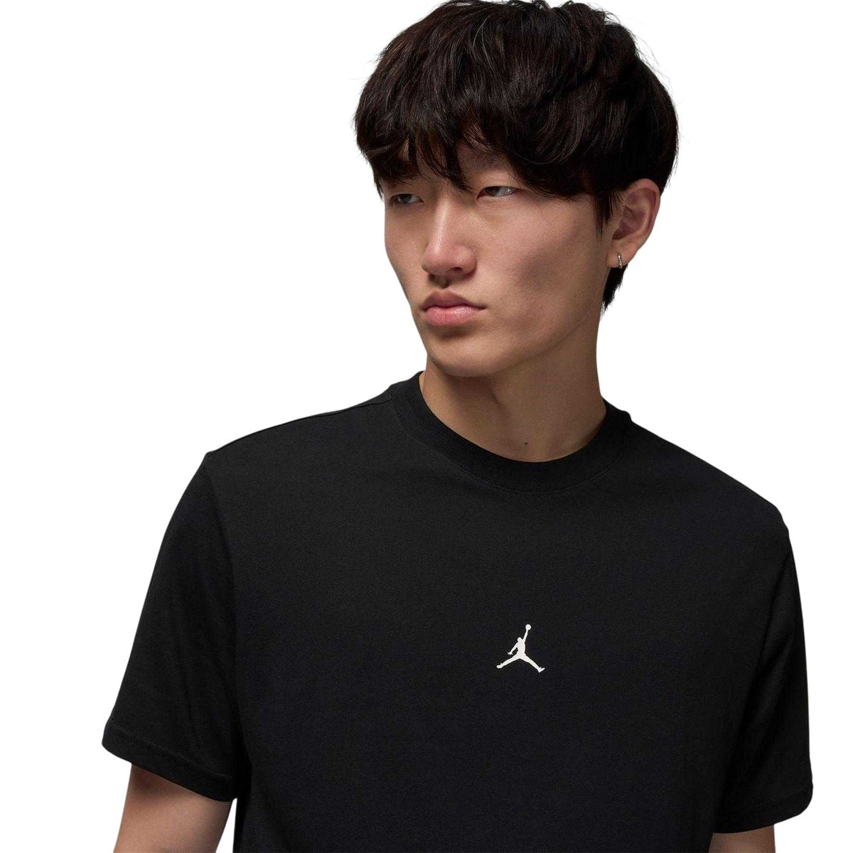 Black - Side - Nike Mens Air Jordan T-Shirt