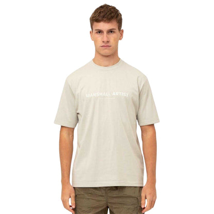 Dove Grey - Front - Marshall Artist Mens T-Shirt