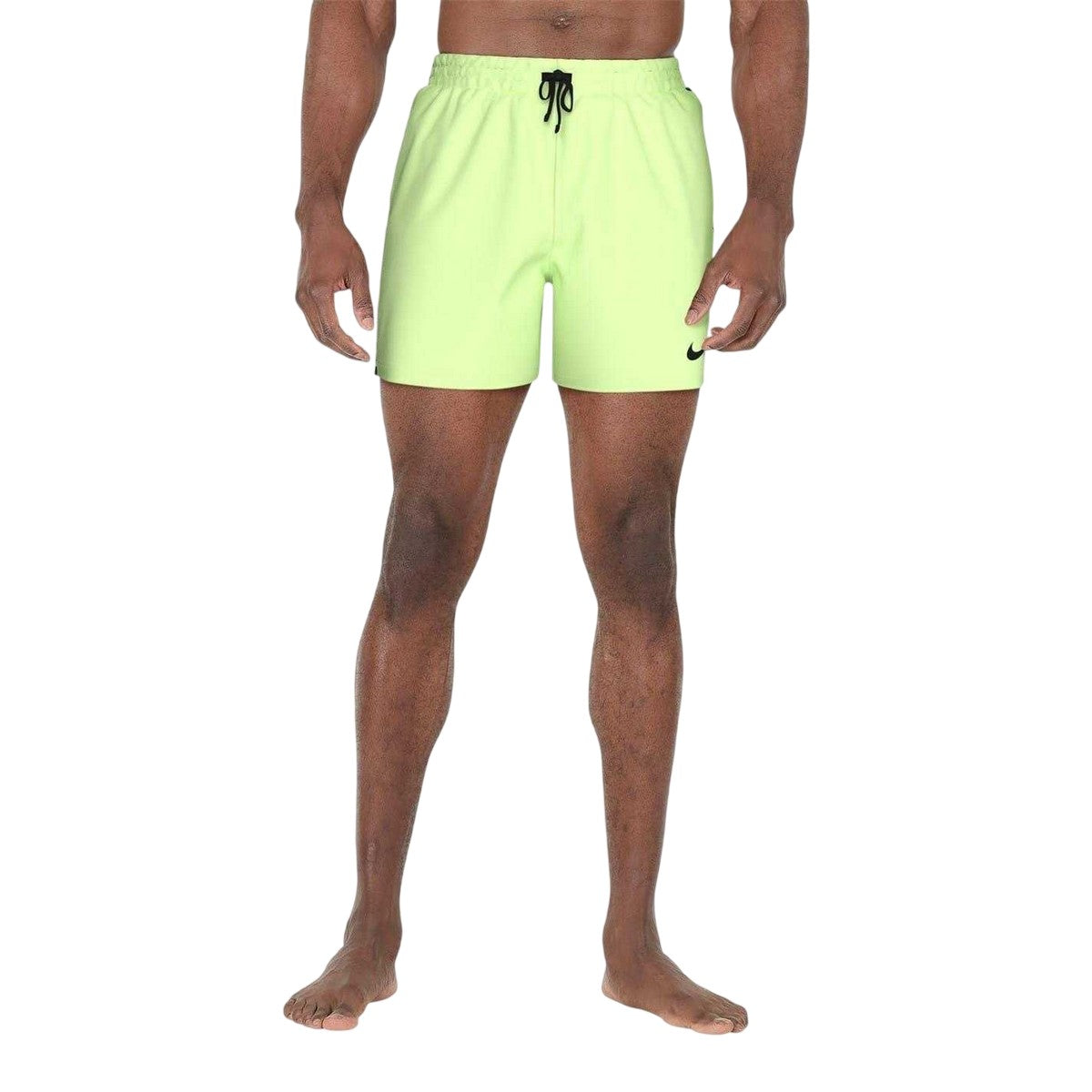 Volt - Front - Nike Mens Swoosh Mesh Lined Swim Shorts