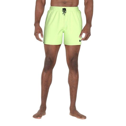 Volt - Front - Nike Mens Swoosh Mesh Lined Swim Shorts