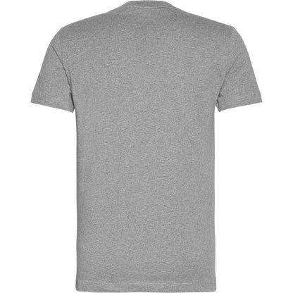 Grey - Back - Calvin Klein Mens Monogram T-Shirt