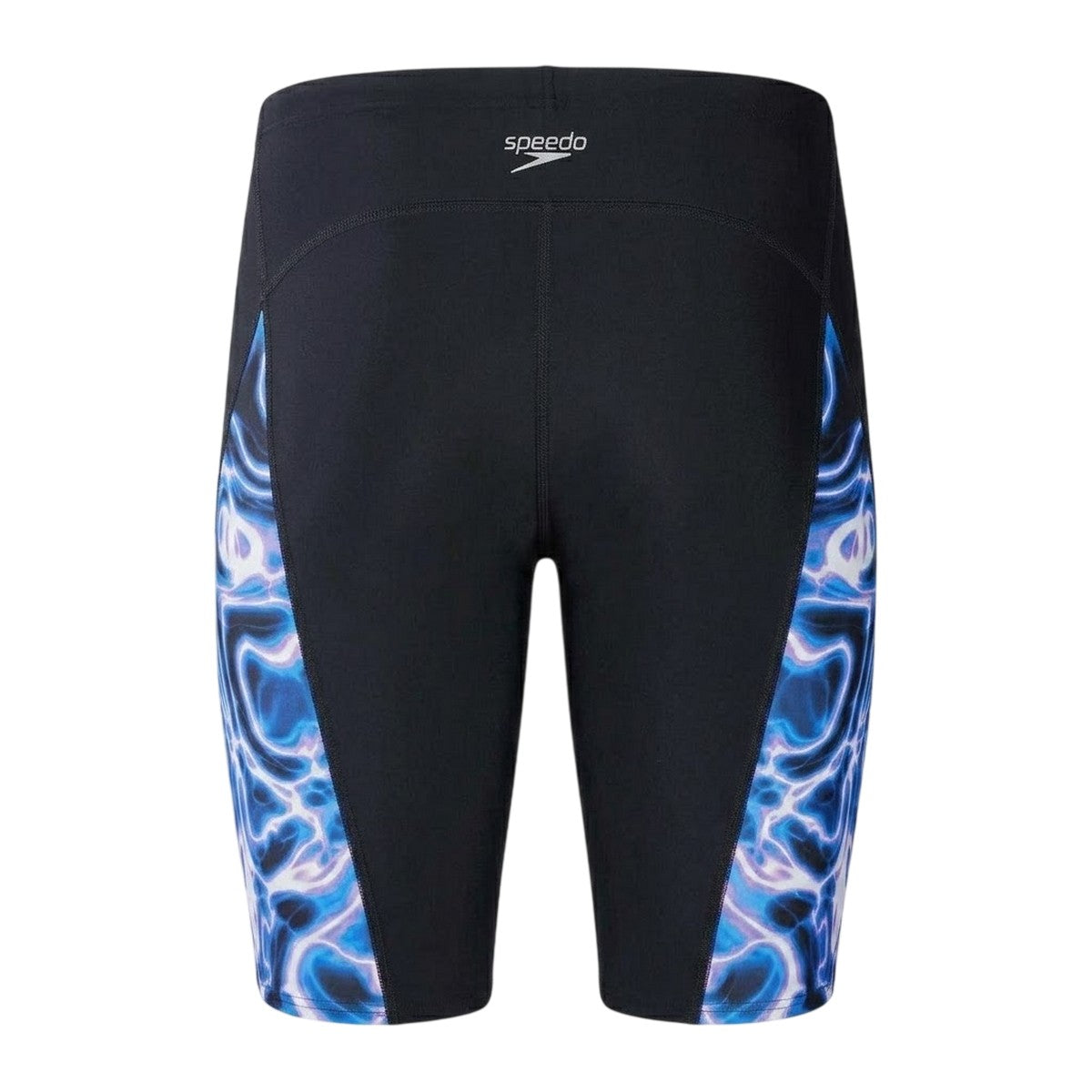 Black-Blue - Back - Speedo Mens Alov Digi Swimming Swim Shorts