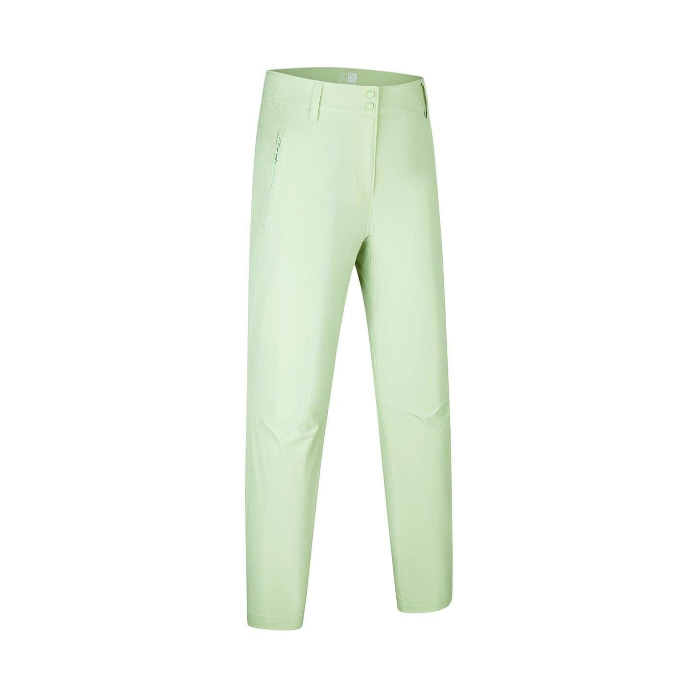Green - Side - Karrimor Womens-Ladies Straight Leg Regular Trousers