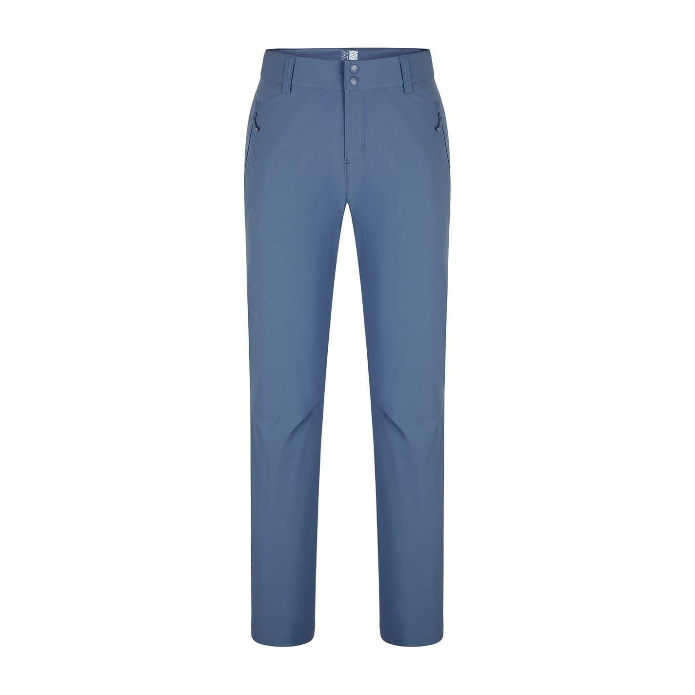 Blue - Front - Karrimor Womens-Ladies Straight Leg Regular Trousers