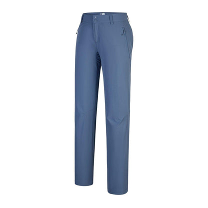 Blue - Side - Karrimor Womens-Ladies Straight Leg Regular Trousers