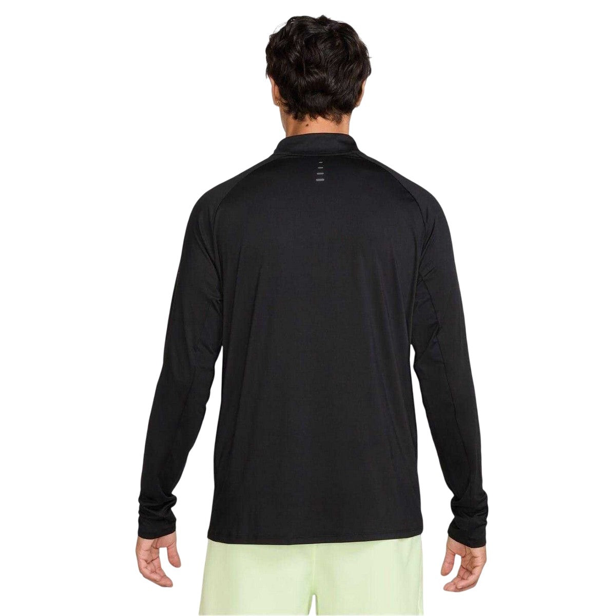 Black - Back - Nike Mens Stride Running Top