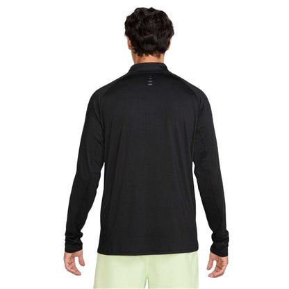 Black - Back - Nike Mens Stride Running Top