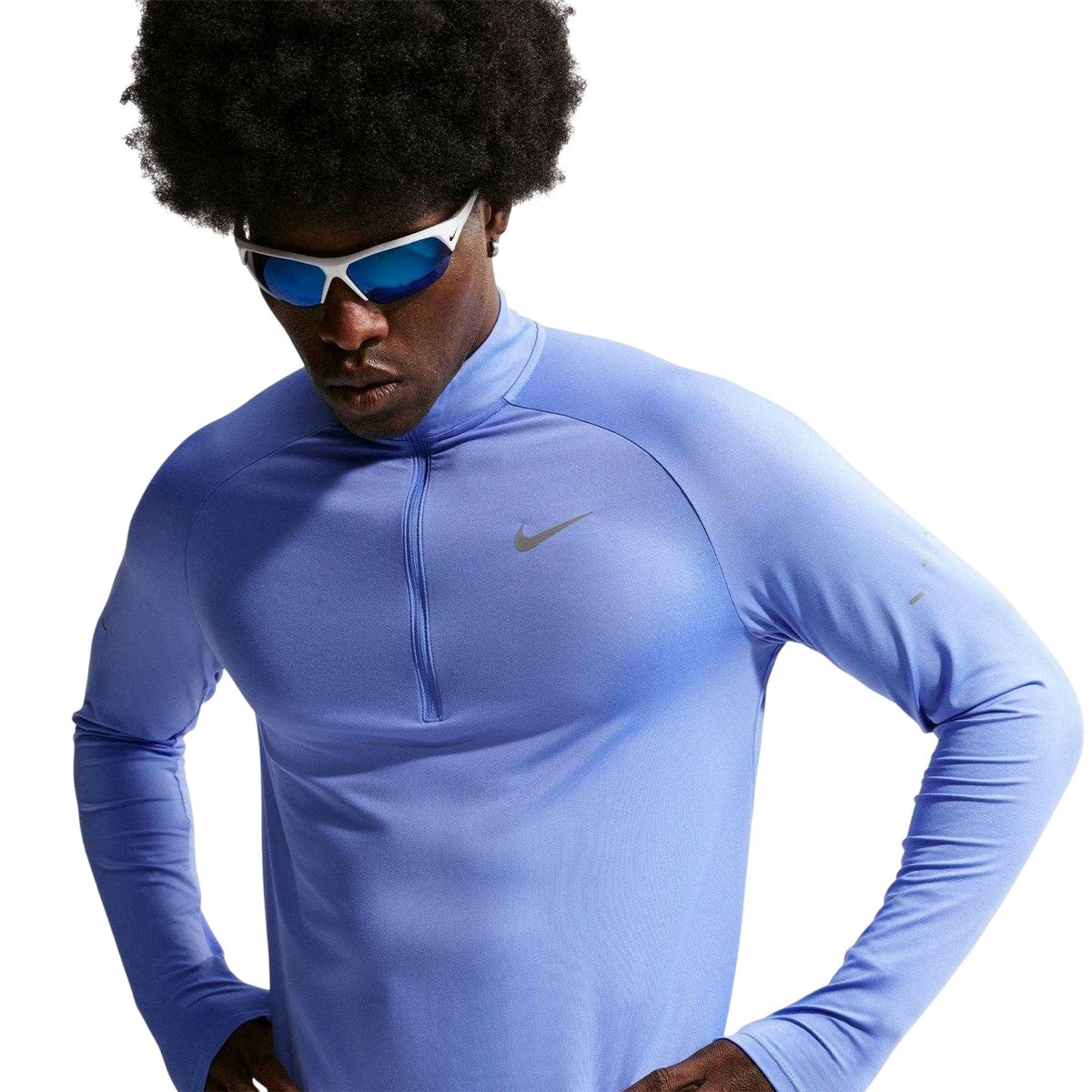 Royal Blue - Lifestyle - Nike Mens Stride Running Top