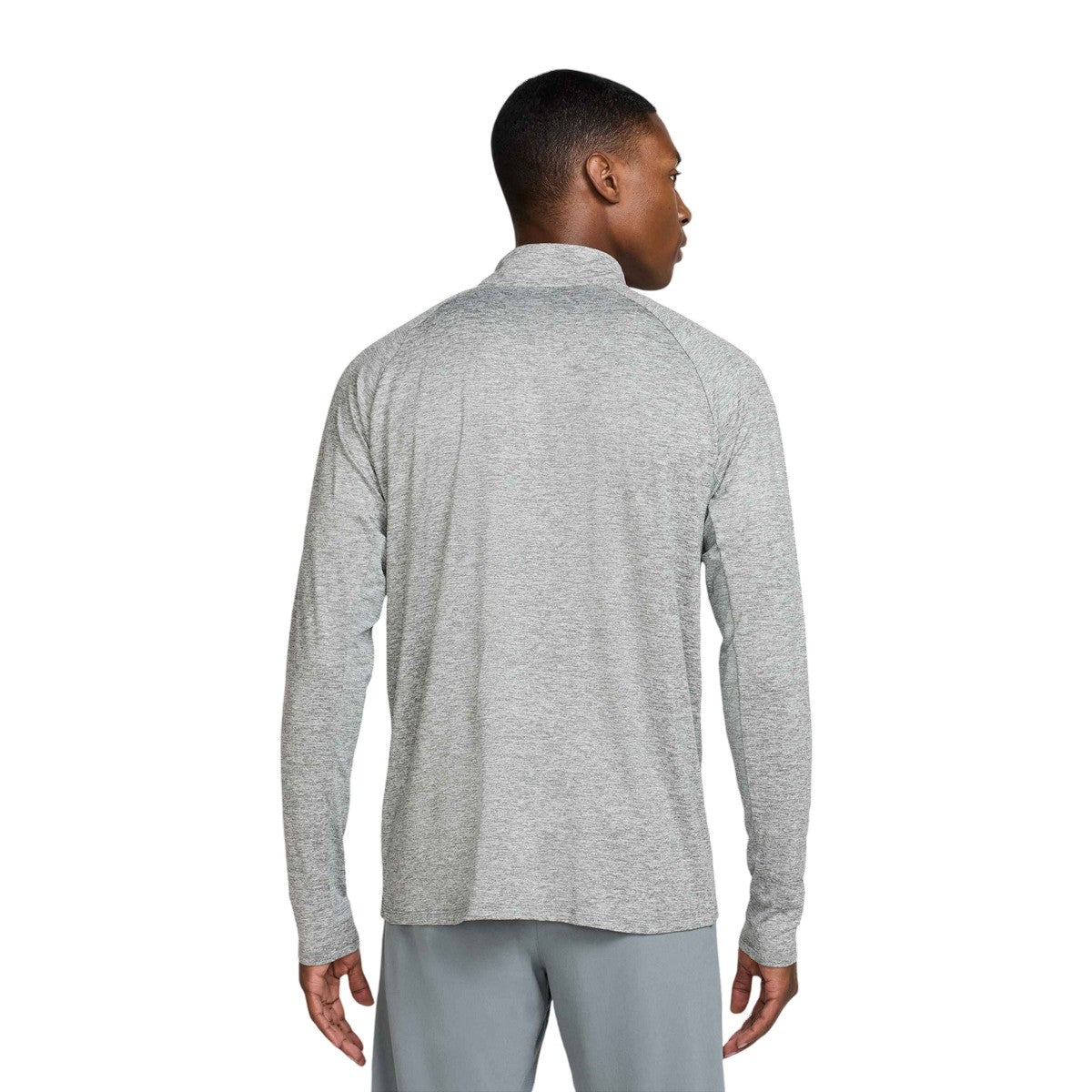 Smoke Grey - Back - Nike Mens Stride Running Top