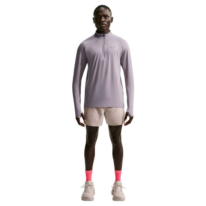 Violet Purple - Front - Nike Mens Stride Running Top