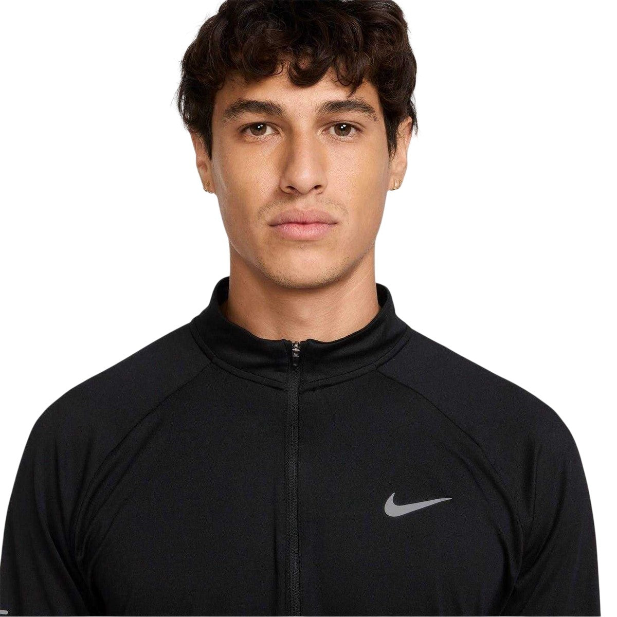 Black - Lifestyle - Nike Mens Stride Running Top