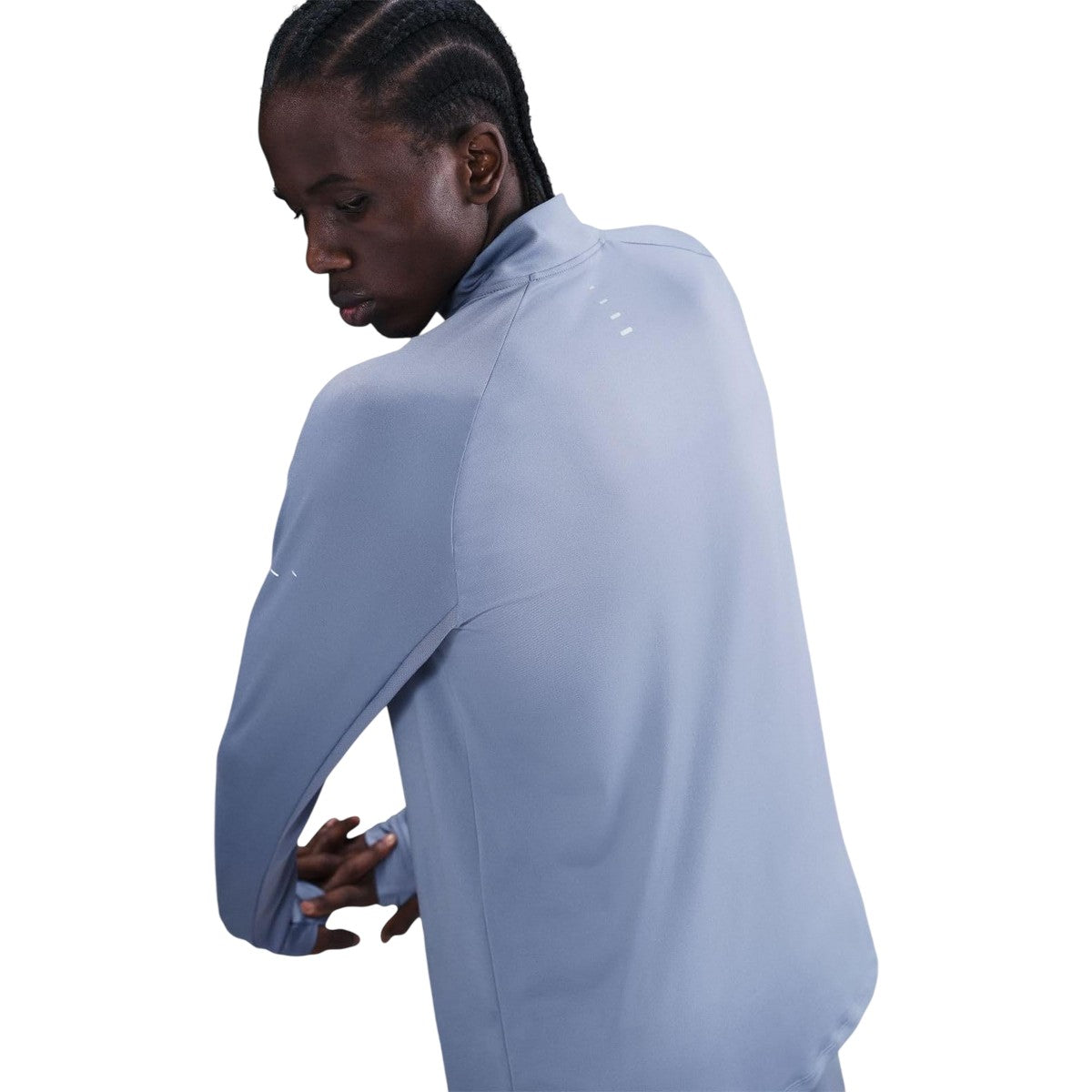 Indigo - Side - Nike Mens Stride Running Top