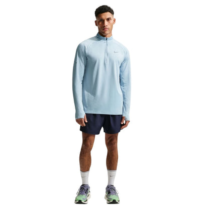 Blue - Front - Nike Mens Stride Running Top