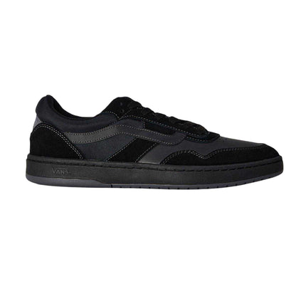 Black - Front - Vans Womens-Ladies Cruze 3.0 Leather Trainers
